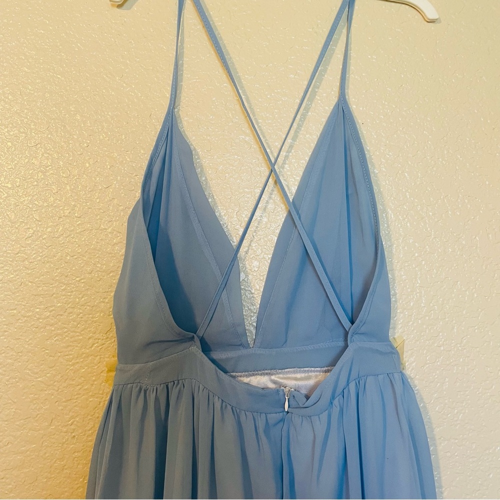 Baby blue dress - Picture 4 of 4